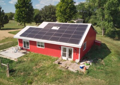 9 kW Residential SunPower Solar Installation in Oskaloosa, Kansas