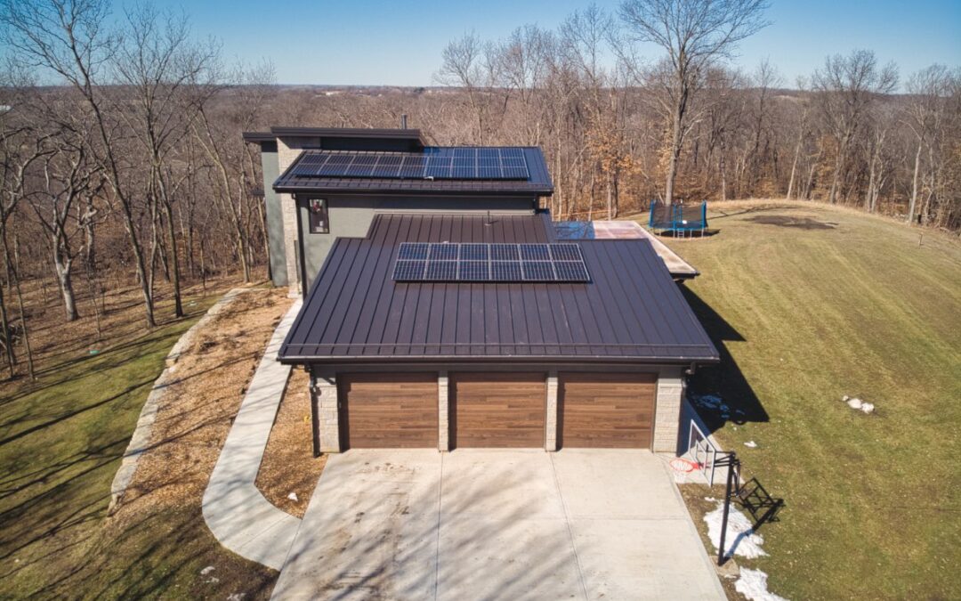 11.88 kW Residential SunPower Solar Installation in Kansas City, Kansas